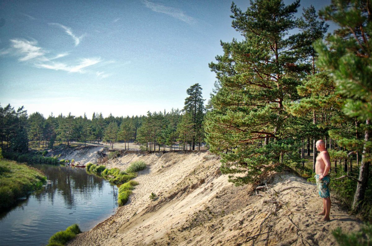 Kayaking near me _ Irbe River _ Latvia