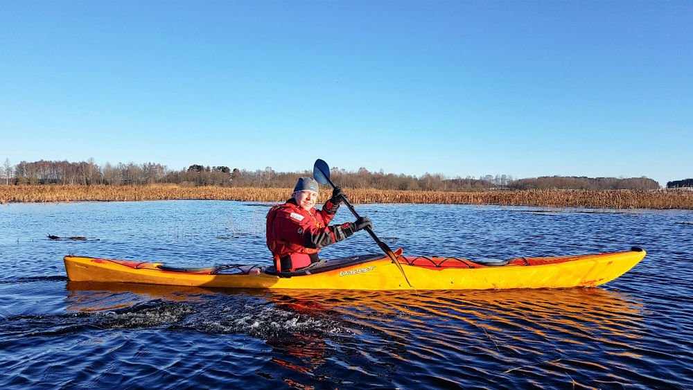 Winter kayaking _ Travel to Latvia _ Dviete Floodplain _ ESCAPERIES