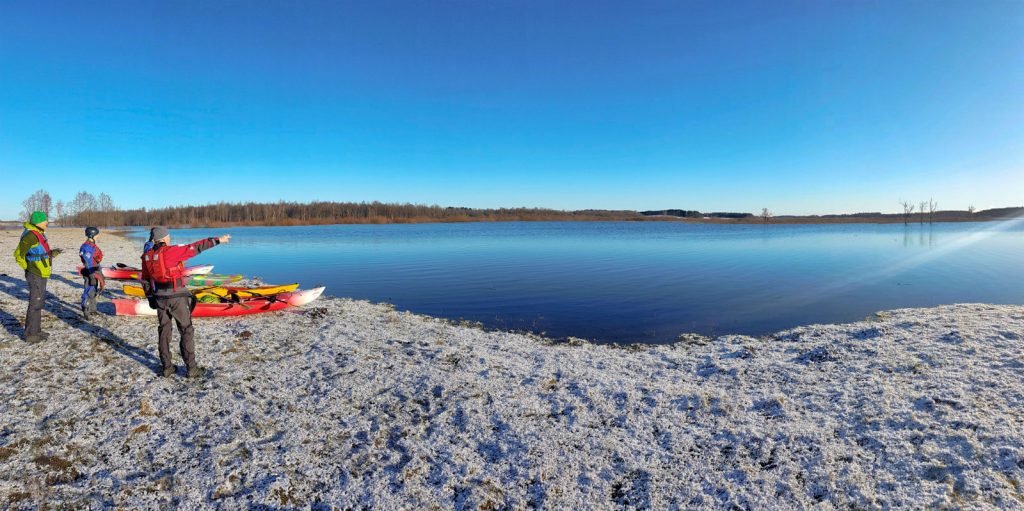 Winter kayaking _ Travel to Latvia _ Dviete Floodplain _ ESCAPERIES