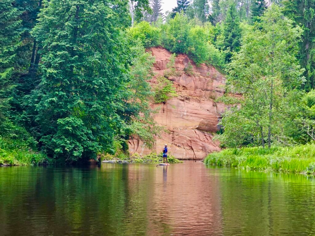 Kayaking in Latvia - Brasla river - Escaperies